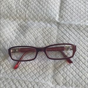 Bebe wine colored frames